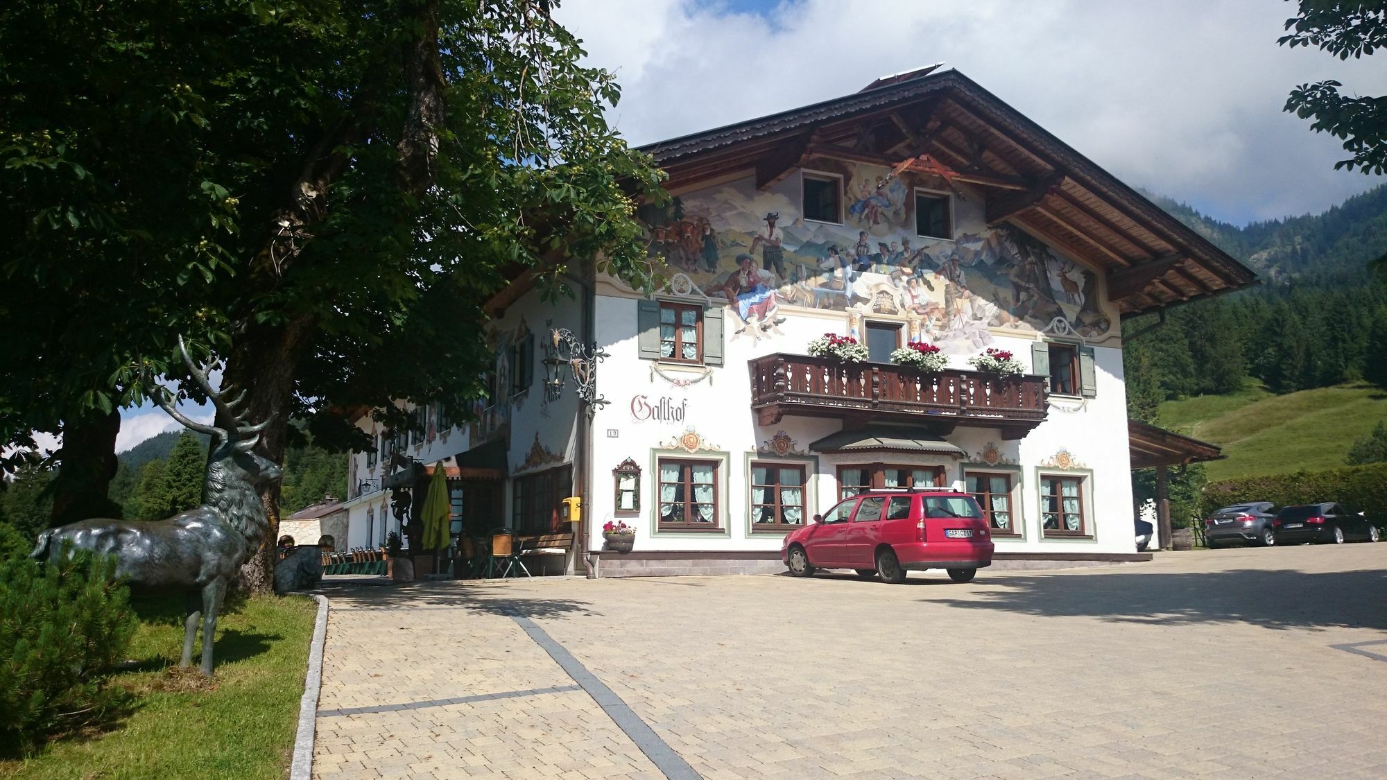 Motel Zum Schweizerbartl Garmisch-Partenkirchen Exterior foto